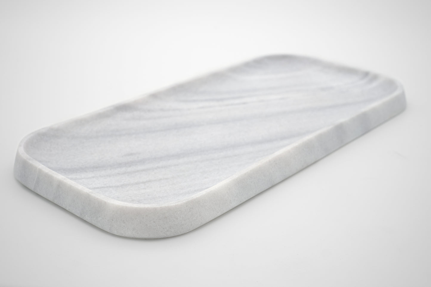 Long Zebra Marble Tray