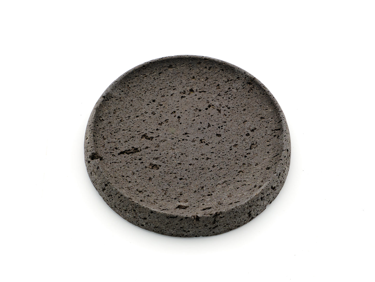 Round Lava Stone Tray