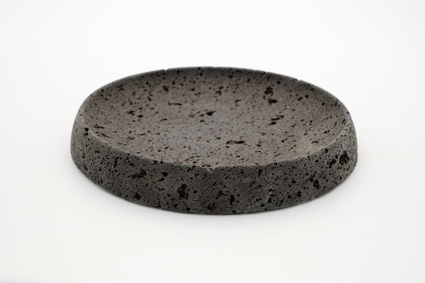 Round Lava Stone Tray