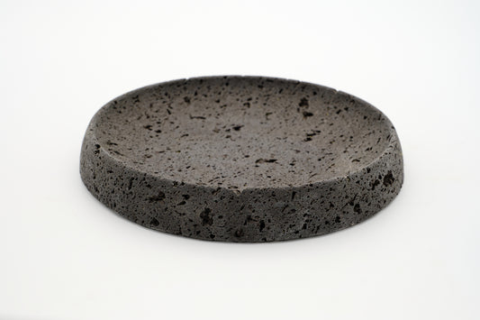 Round Lava Stone Tray