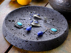 Round Lava Stone Tray